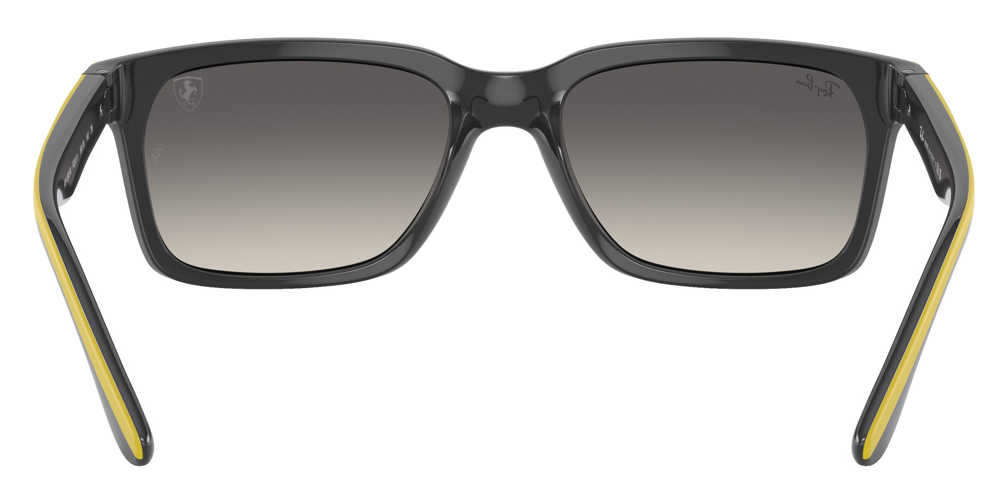 Ray-Ban RB4393M Scuderia Ferrari F62411 56 - Gray on Yellow / Gray #id:rb4393mf62411_s:100115