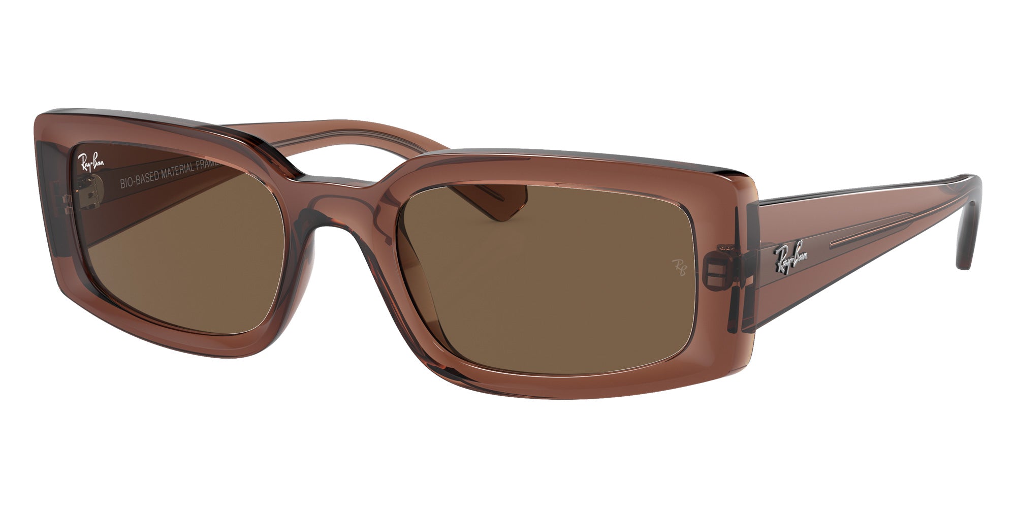 Ray-Ban RB4395 Kiliane 667873 54 - Transparent Brown / Dark Brown #id:rb4395667873_s:100105