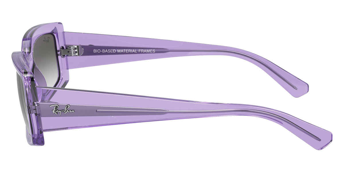Ray-Ban RB4395F Kiliane 66858E 54 - Transparent Violet / Light Gray #id:rb4395f66858e_s:100110