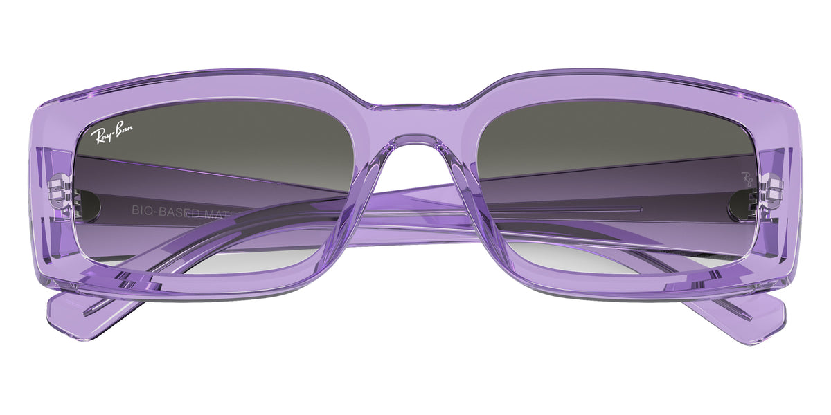 Ray-Ban RB4395F Kiliane 66858E 54 - Transparent Violet / Light Gray #id:rb4395f66858e_s:100125