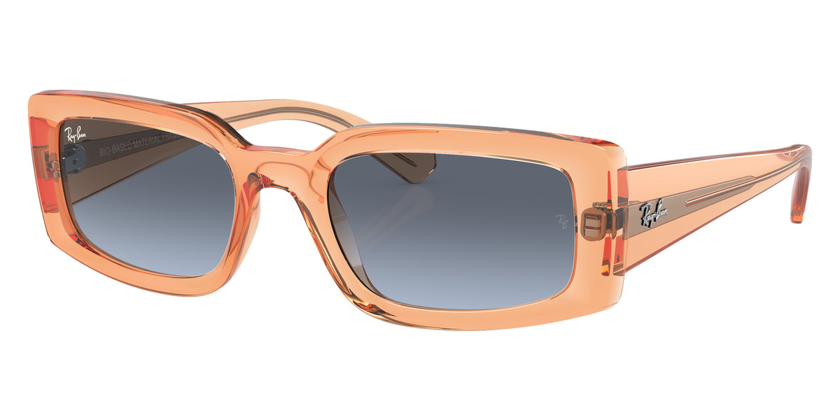 Ray-Ban RB4395F Kiliane 66868F 54 - Transparent Orange / Blue/Gray #id:rb4395f66868f_s:102105