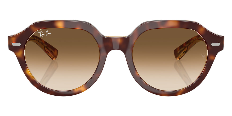 Ray-Ban RB4399 Gina 141451 51 - Light Havana on Multicolor / Clear Gradient Brown #id:rb4399141451_s:100100