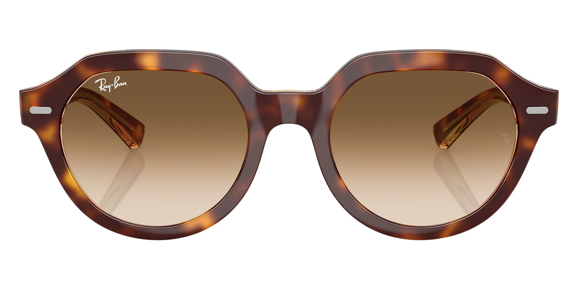 Ray-Ban RB4399 Gina 141451 51 - Light Havana on Multicolor / Clear Gradient Brown #id:rb4399141451_s:100100