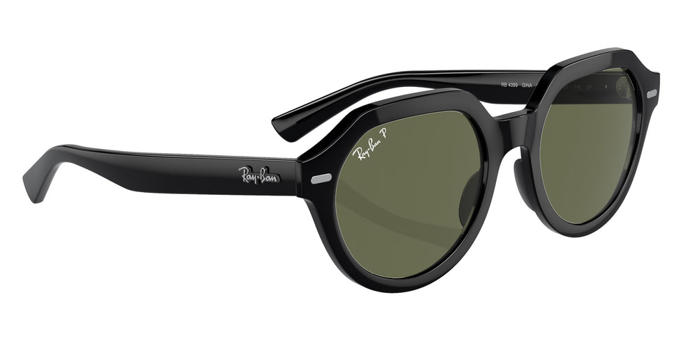Ray-Ban RB4399 Gina 901/58 51 - Black / Green Polarized #id:rb439990158_s:102120