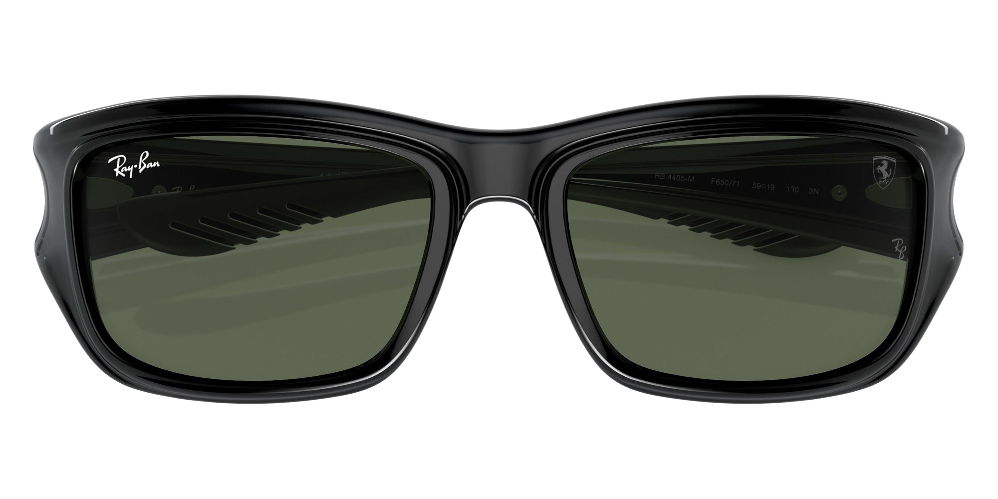 Ray-Ban RB4405M Scuderia Ferrari Collection F65071 59 - Black / Dark Green #id:rb4405mf65071_s:102125