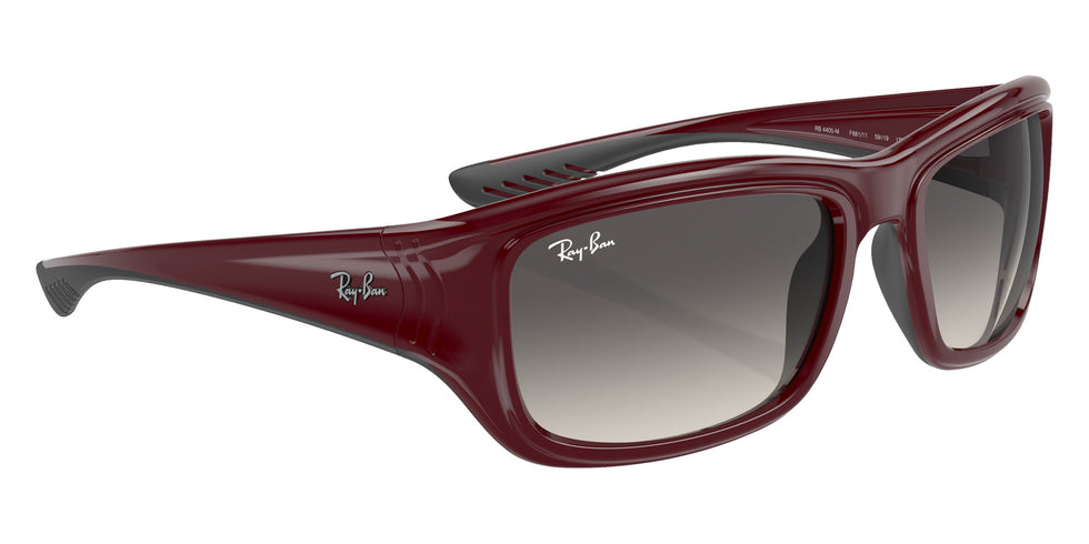 Ray-Ban RB4405M Scuderia Ferrari F68111 59 - Dark Red on Black / Gray #id:rb4405mf68111_s:100120