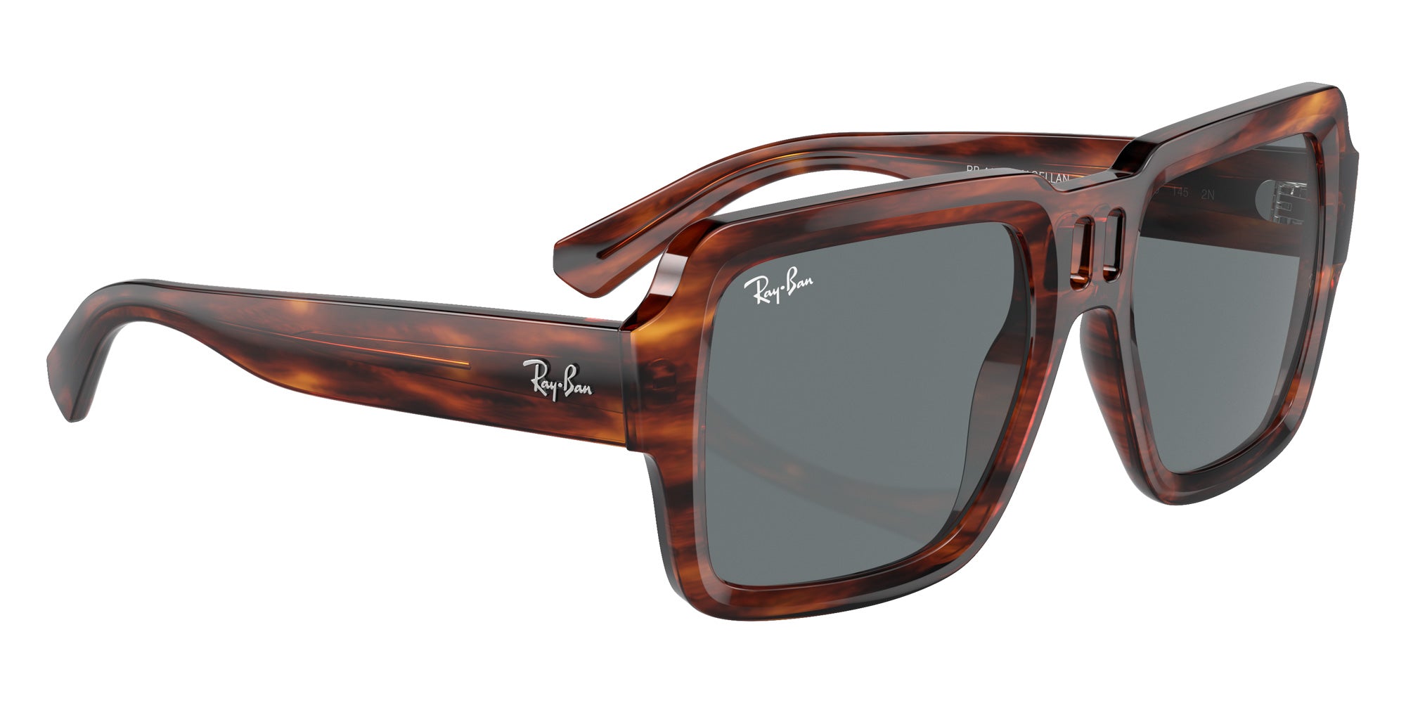Ray-Ban RB4408 Magellan 139880 54 - Striped Havana / Dark Blue #id:rb4408139880_s:100120