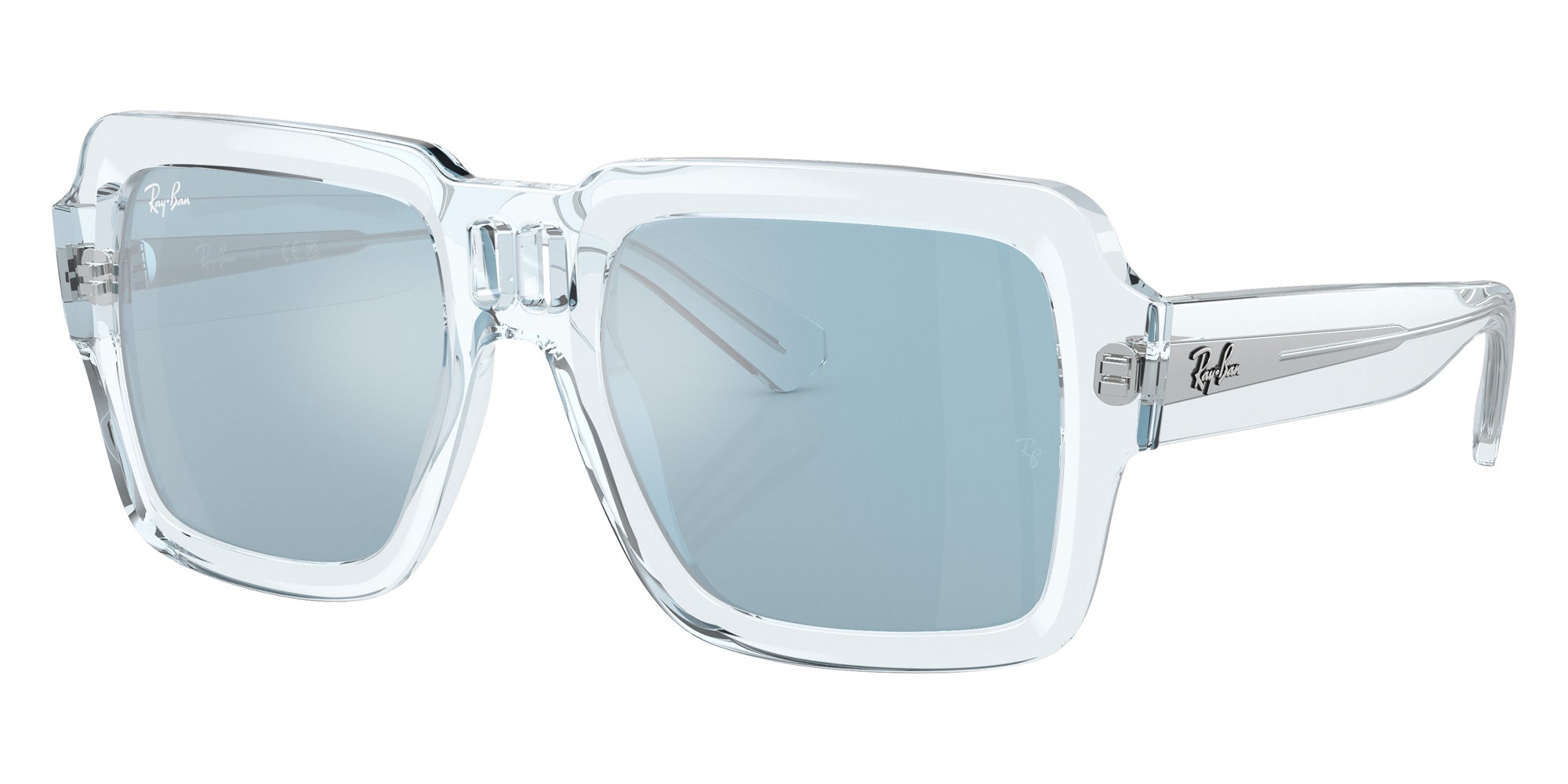 Ray-Ban RB4408 Magellan 67291N 54 - Transparent Light Blue / Light Blue/Silver Mirrored #id:rb440867291n_s:104105