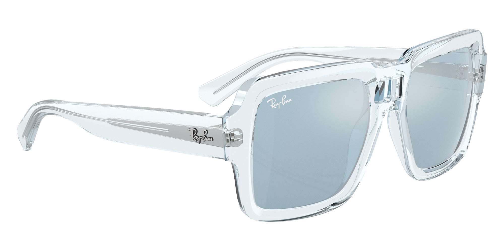 Ray-Ban RB4408 Magellan 67291N 54 - Transparent Light Blue / Light Blue/Silver Mirrored #id:rb440867291n_s:104120