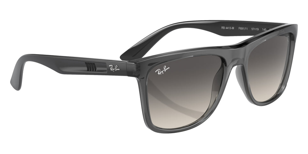 Ray-Ban RB4413M Scuderia Ferrari F69111 57 - Transparent Gray / Gray #id:rb4413mf69111_s:102120