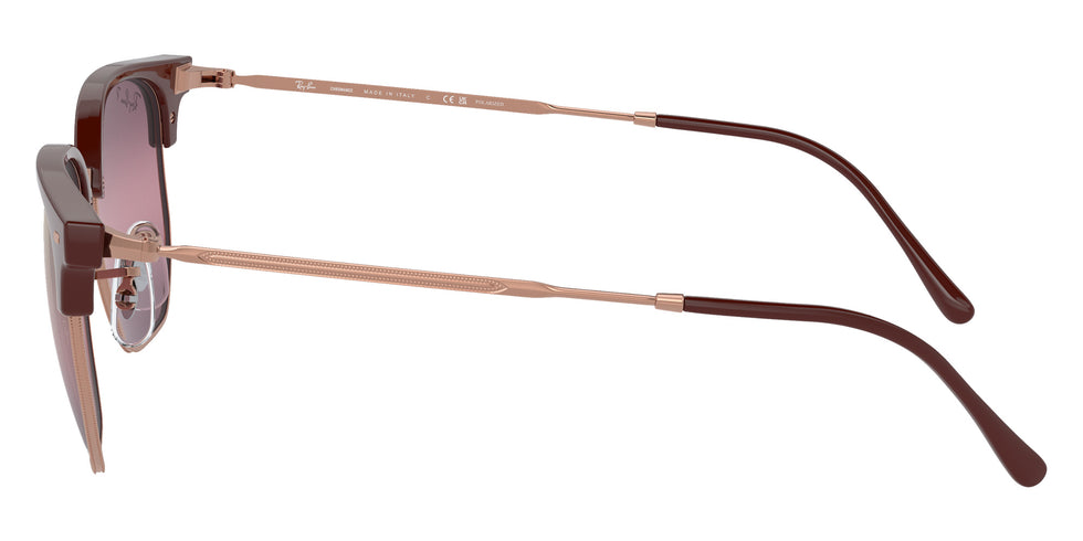 Ray-Ban RB4416 New Clubmaster 6654G9 51 - Bordeaux on Rose Gold / Gold/Red Mirrored Polarized #id:rb44166654g9_s:100110