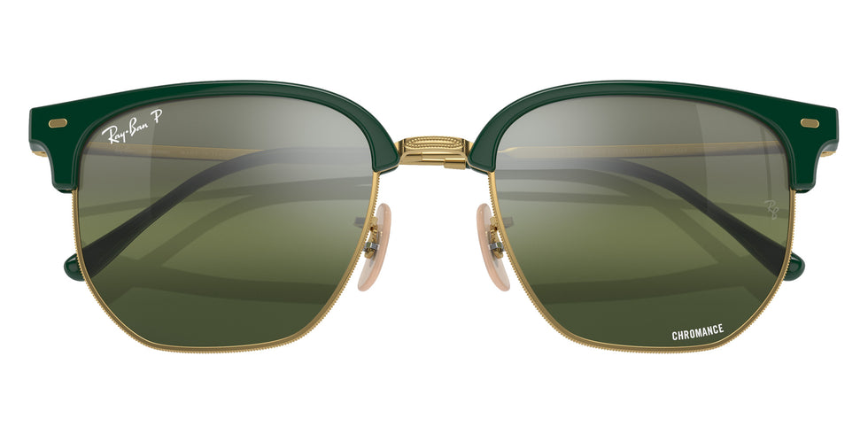 Ray-Ban RB4416 New Clubmaster 6655G4 51 - Green on Gold #id:rb44166655g4_s:100120