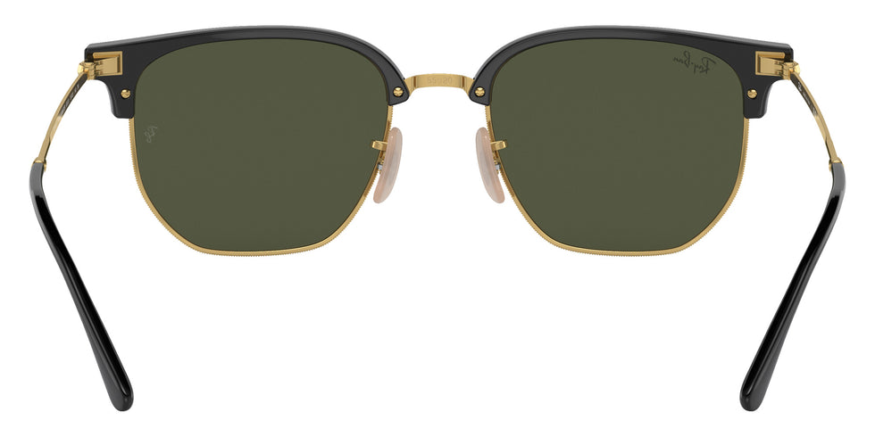Ray-Ban RB4416F New Clubmaster 601/31 55 - Black on Gold / Green #id:rb4416f60131_s:100115