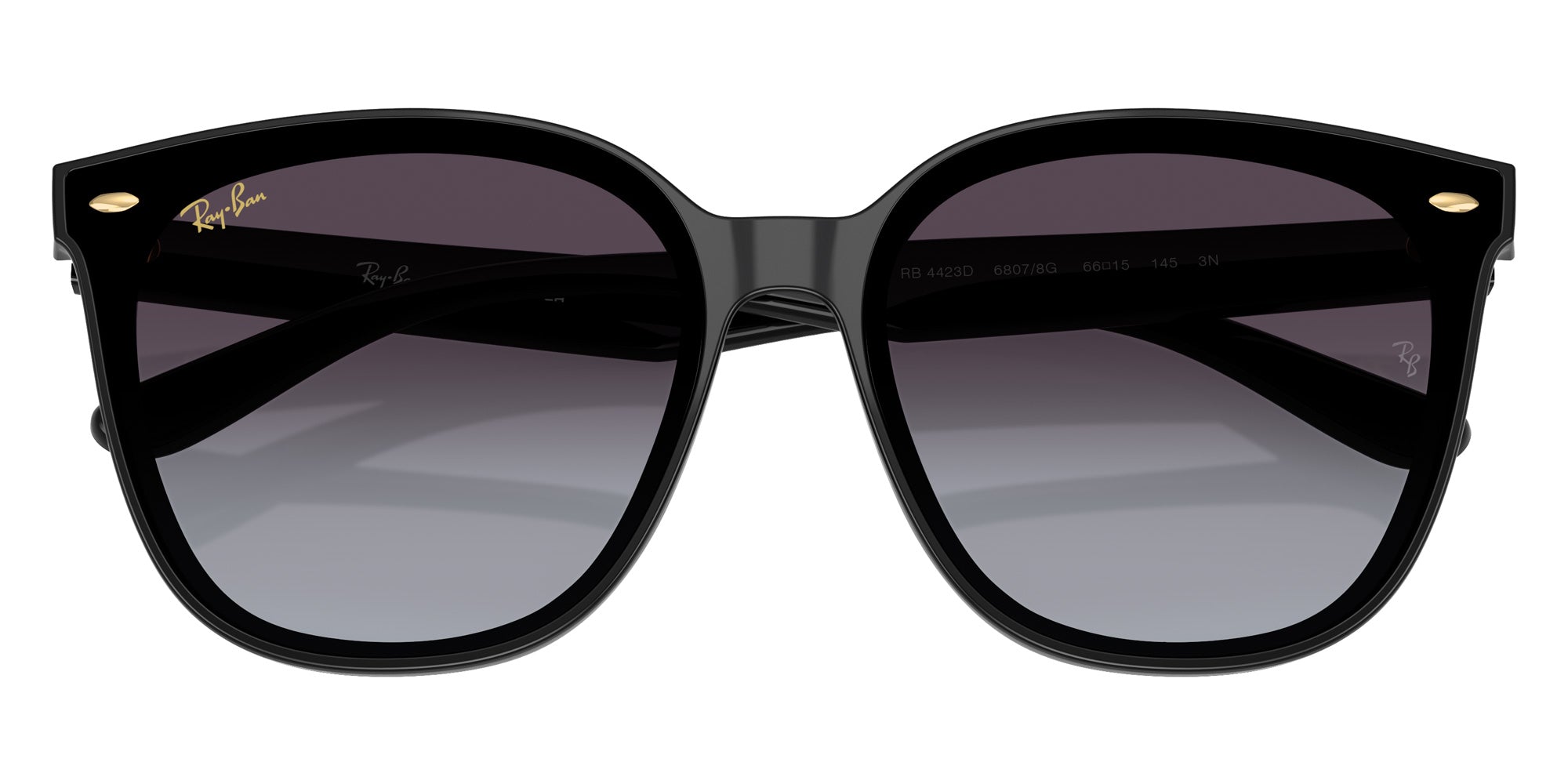Ray-Ban RB4423D Year Of The Snake Edition 68078G 66 - Black / Gray Gradient #id:rb4423d68078g_s:100125