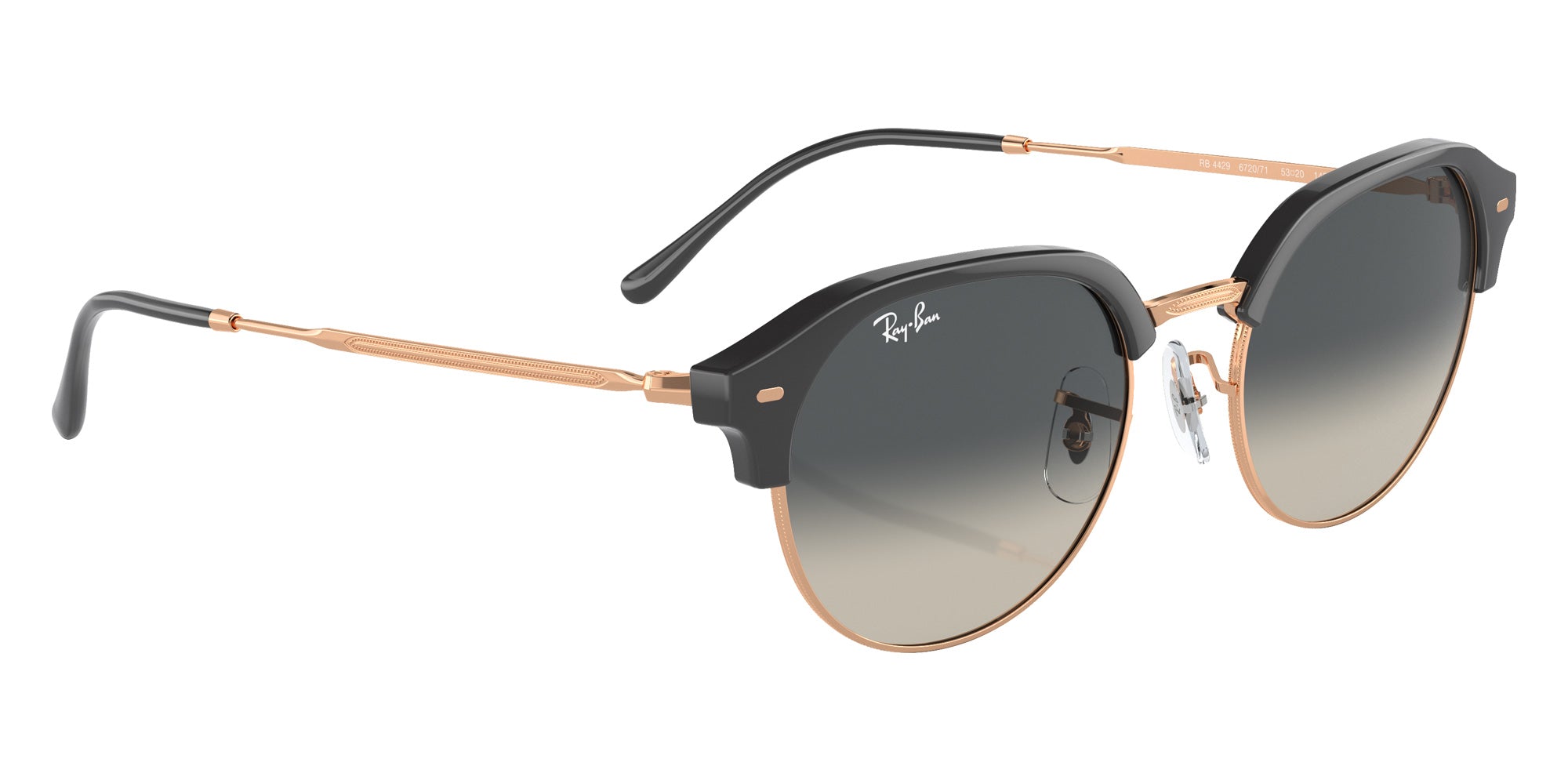 Ray-Ban RB4429 672071 53 - Dark Gray on Rose Gold #id:rb4429672071_s:100120