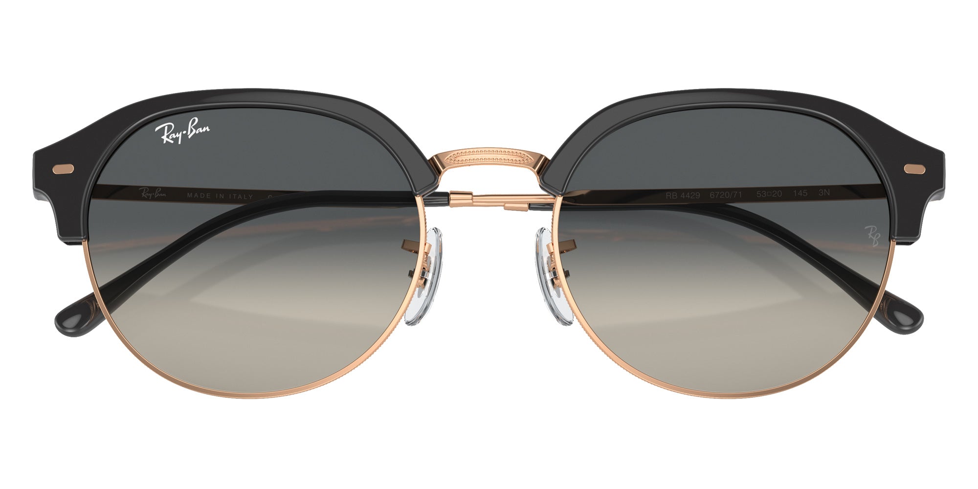 Ray-Ban RB4429 672071 53 - Dark Gray on Rose Gold #id:rb4429672071_s:100125
