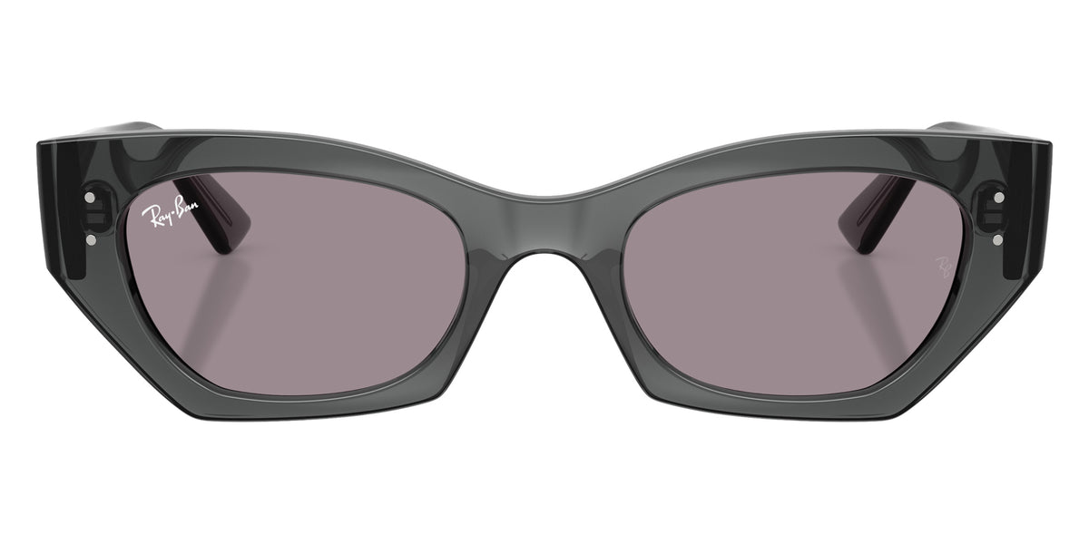 Ray-Ban RB4430 Zena 69241A 49 - Transparent Gray / Dark Violet #id:rb443069241a_s:104100