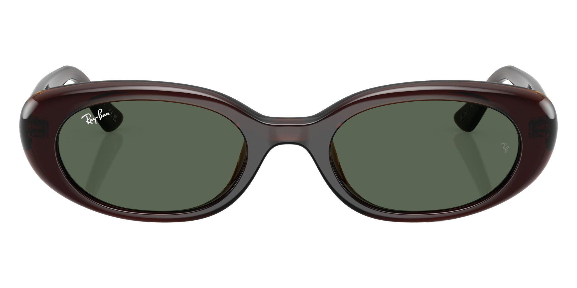 Ray-Ban RB4441D 714/71 53 - Transparent Brown / Dark Green #id:rb4441d71471_s:100100