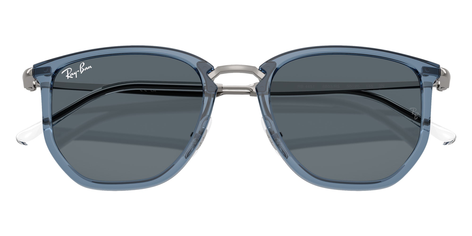 Ray-Ban RB4451 6803R5 50 - Transparent Blue / Blue #id:rb44516803r5_s:104125