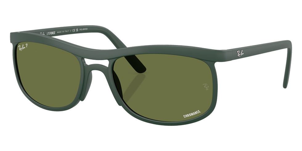 Ray-Ban RB4452CH Chromance Liteforce 6016/2 59 - Sand Green / Green Chromance Polarized #id:rb4452ch60162_s:100105
