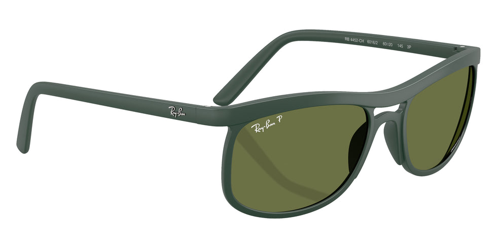 Ray-Ban RB4452CH Chromance Liteforce 6016/2 59 - Sand Green / Green Chromance Polarized #id:rb4452ch60162_s:100120