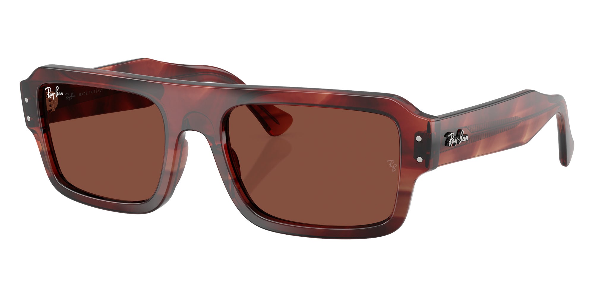 Ray-Ban RB4454 Flacko Bio-Based 1452C5 53 - Havana Red #id:rb44541452c5_s:100105