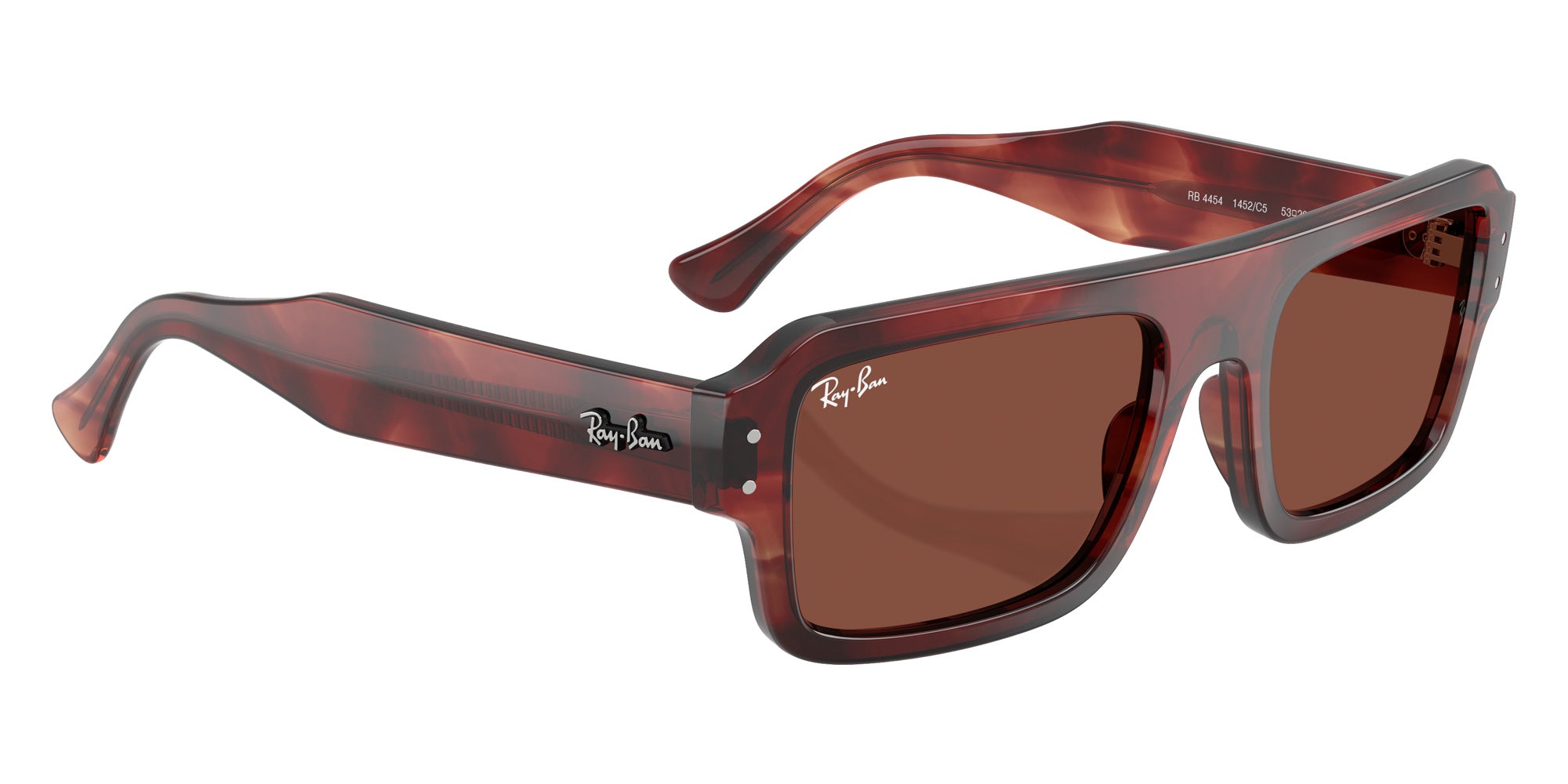 Ray-Ban RB4454 Flacko Bio-Based 1452C5 53 - Havana Red #id:rb44541452c5_s:100120