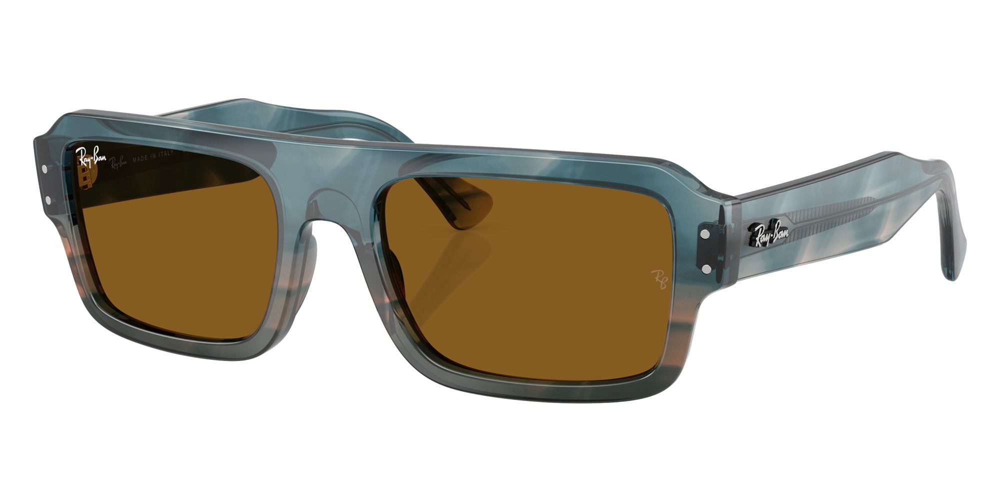 Ray-Ban RB4454 Flacko Bio-Based 145333 53 - Havana Blue #id:rb4454145333_s:104105