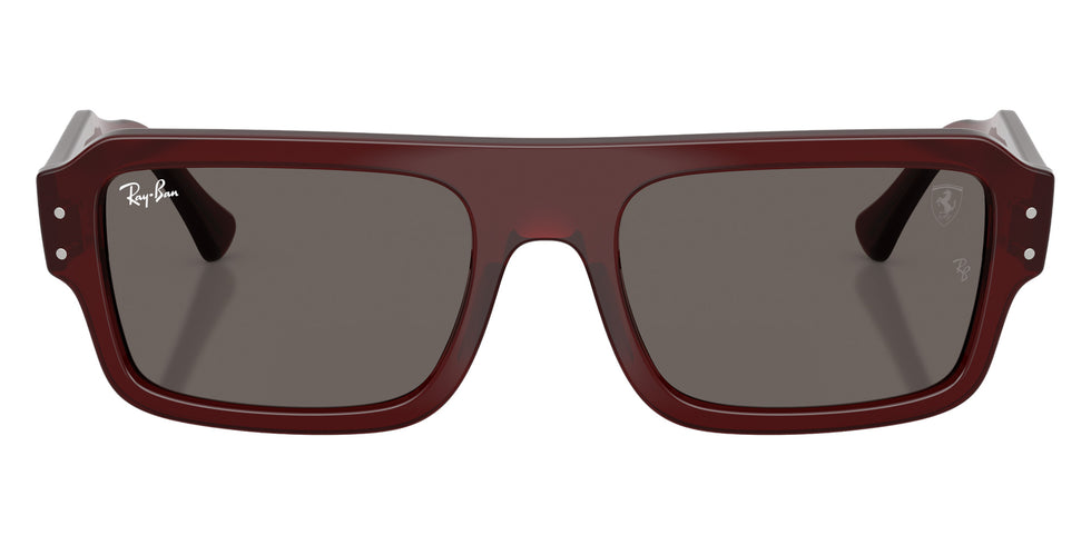 Ray-Ban RB4454M Lewis Hamilton Driver Special Edition 2026 - Scuderia Ferrari Collection F710B1 56 - Red Transparent #id:rb4454mf710b1_s:100100