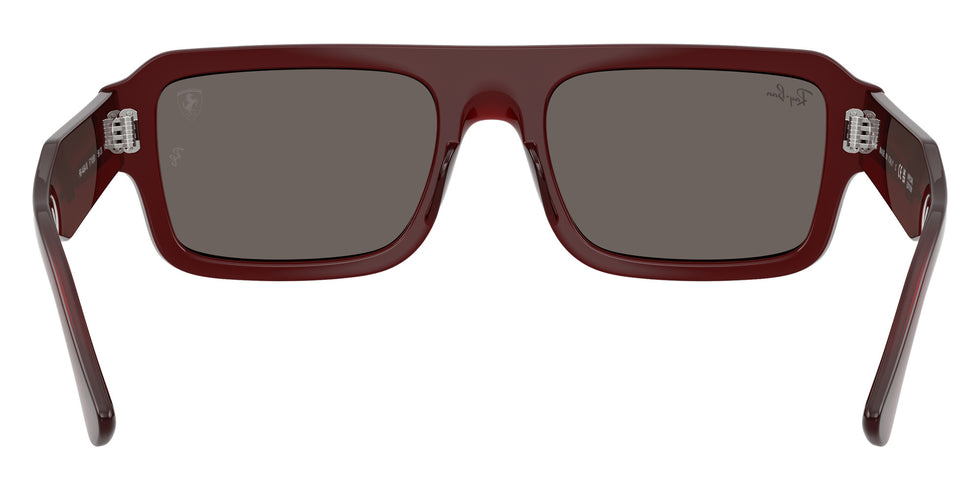 Ray-Ban RB4454M Lewis Hamilton Driver Special Edition 2026 - Scuderia Ferrari Collection F710B1 56 - Red Transparent #id:rb4454mf710b1_s:100115