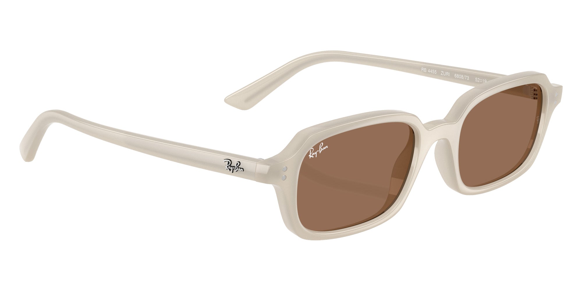 Ray-Ban RB4455 Zuri 680873 52 - Cloudy Warm White #id:rb4455680873_s:100120