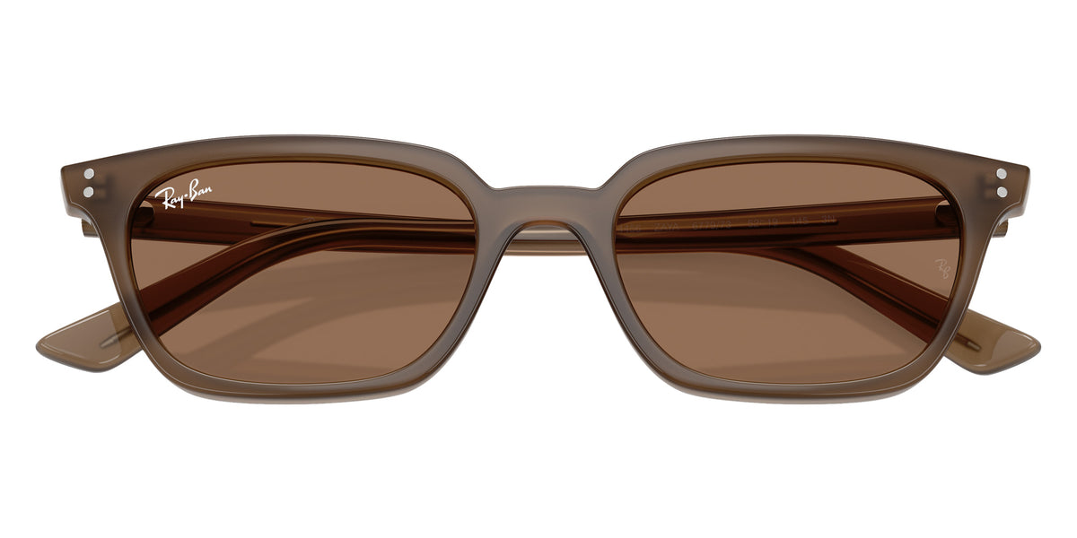Ray-Ban RB4456 Zaya 677973 50 - Transparent Brown / Dark Brown #id:rb4456677973_s:104125
