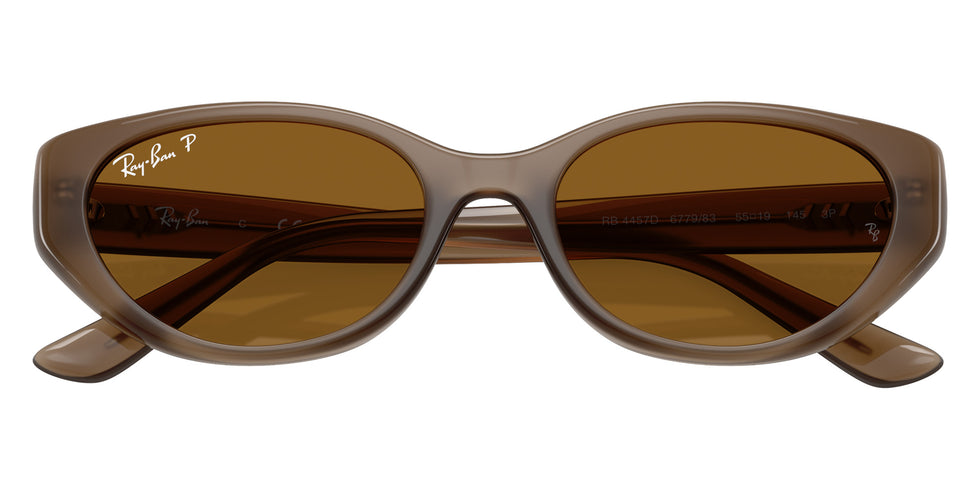 Ray-Ban RB4457D Bio-Based 677983 55 - Transparent Brown #id:rb4457d677983_s:100125