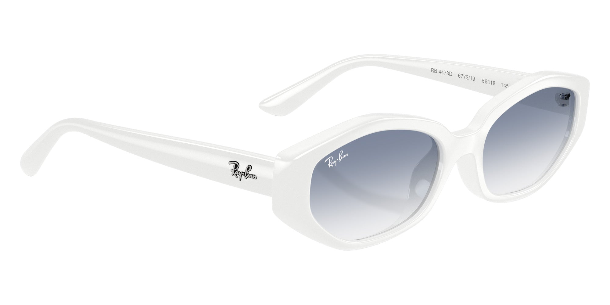 Ray-Ban RB4473D 677219 56 - White #id:rb4473d677219_s:104120