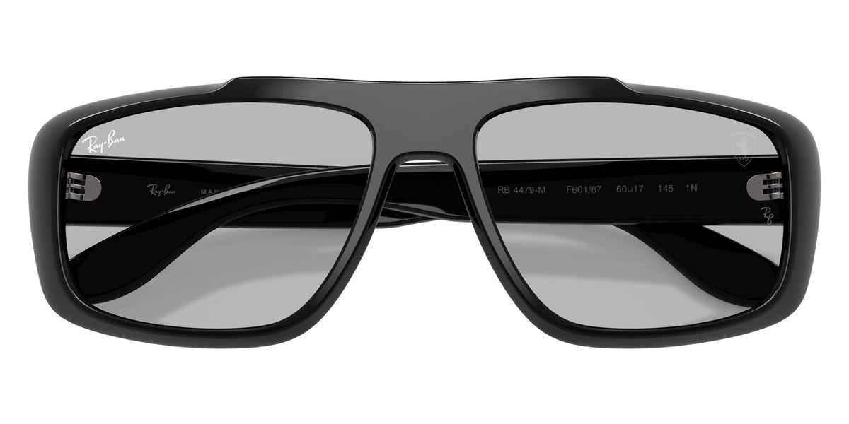 Ray-Ban RB4479M Scuderia Ferrari Collection F60187 60 - Black / Dark Gray #id:rb4479mf60187_s:102125