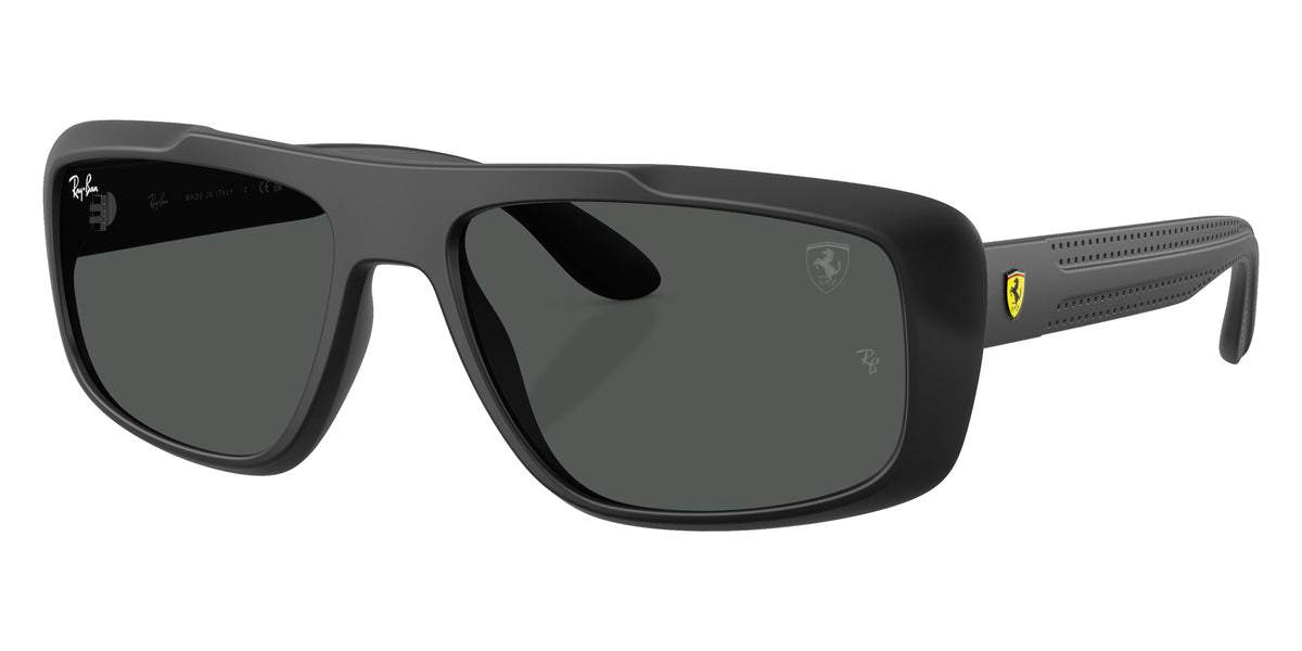 Ray-Ban RB4479M Scuderia Ferrari Collection F60287 60 - Matte Black / Gray #id:rb4479mf60287_s:104105