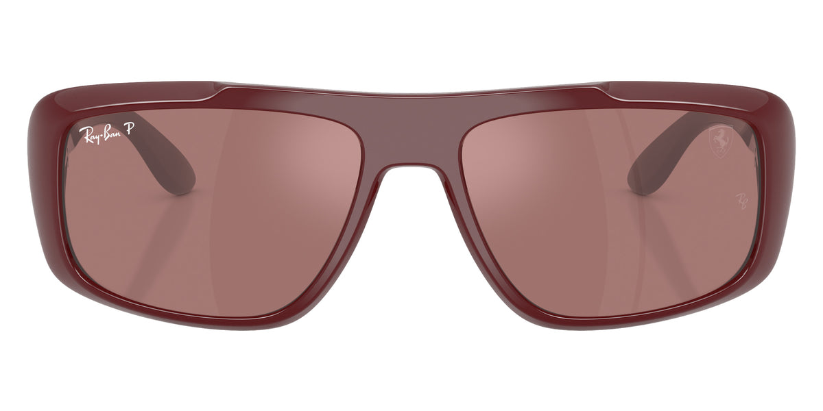 Ray-Ban RB4479M Scuderia Ferrari Collection F685H2 60 - Dark Red / Purple Mirrored Silver Polarized+ #id:rb4479mf685h2_s:108100
