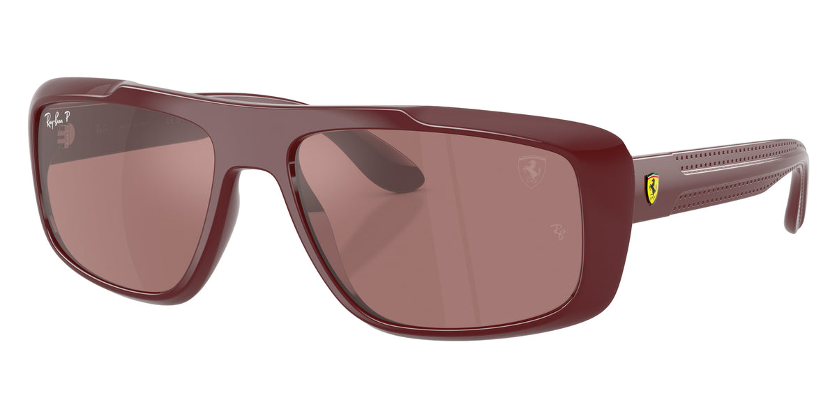 Ray-Ban RB4479M Scuderia Ferrari Collection F685H2 60 - Dark Red / Purple Mirrored Silver Polarized+ #id:rb4479mf685h2_s:108105
