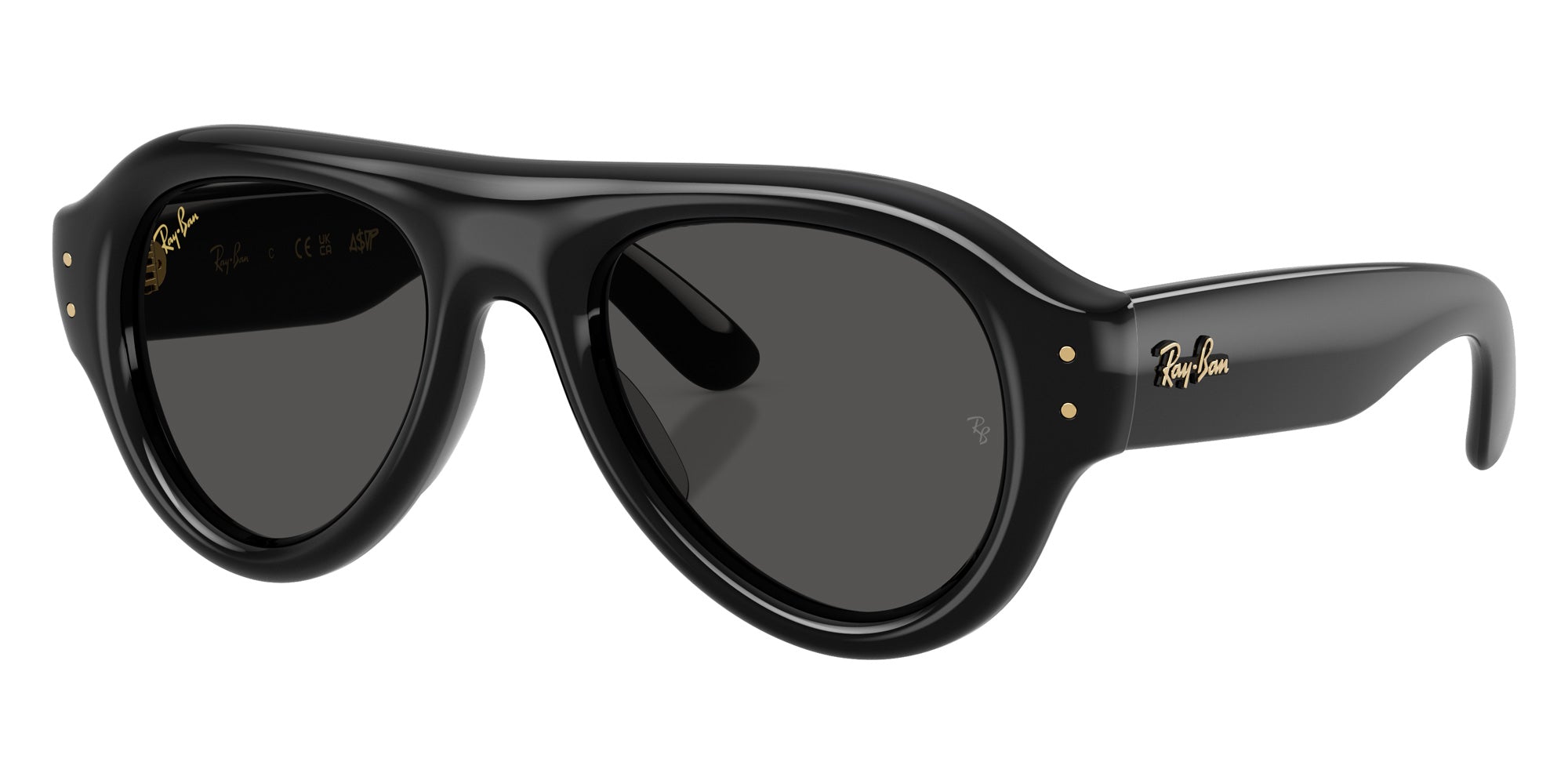 Ray-Ban RB4925 Aviator Puffer 601/87 50 - Black / Ultra Black #id:rb492560187_s:108105