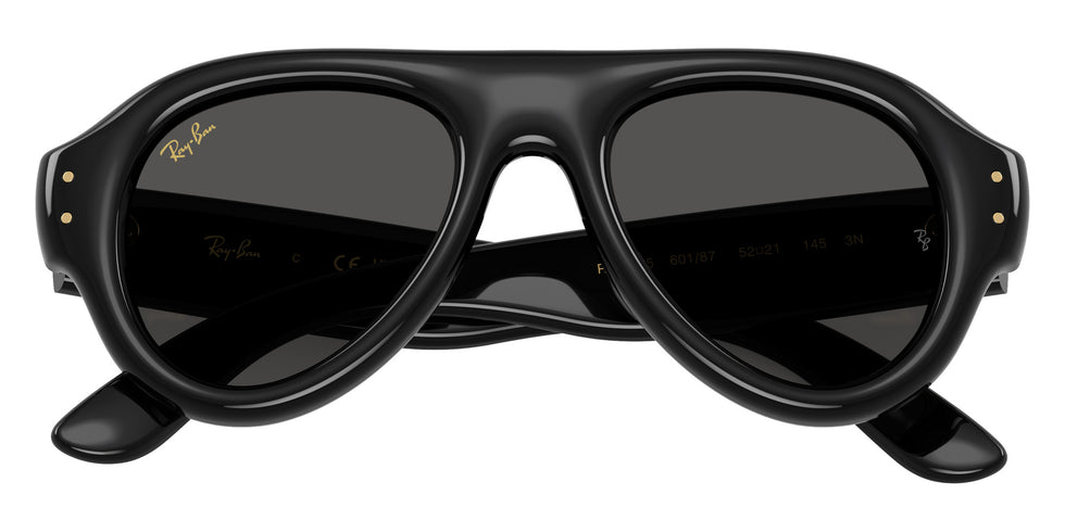 Ray-Ban RB4925 Aviator Puffer 601/87 50 - Black / Ultra Black #id:rb492560187_s:108125
