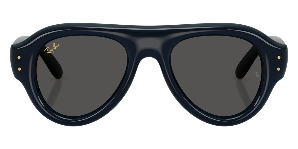 Ray-Ban RB4925 Aviator Puffer 689587 50 - Transparent Dark Blue / Ultra Black #id:rb4925689587_s:112100