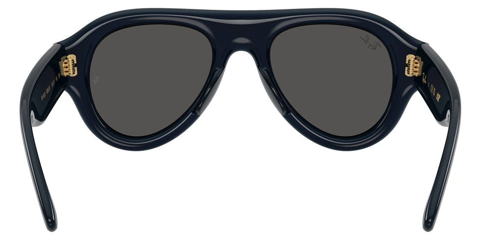 Ray-Ban RB4925 Aviator Puffer 689587 50 - Transparent Dark Blue / Ultra Black #id:rb4925689587_s:112115