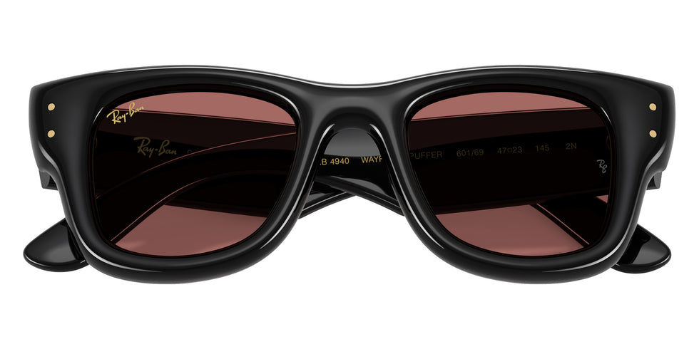 Ray-Ban RB4940 Wayfarer Puffer 601/69 47 - Black #id:rb494060169_s:100125