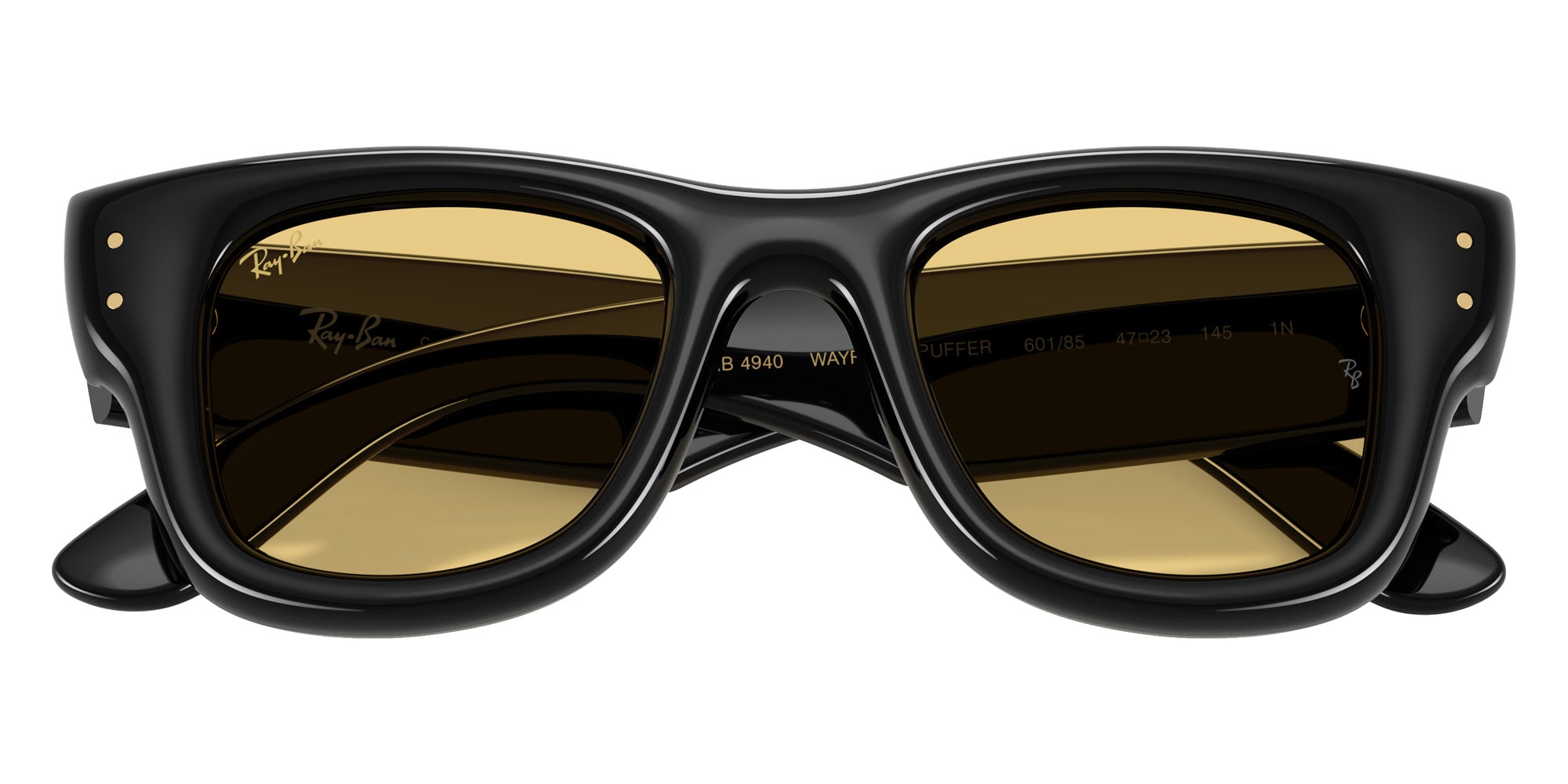 Ray-Ban RB4940 Wayfarer Puffer 601/85 47 - Black #id:rb494060185_s:108125