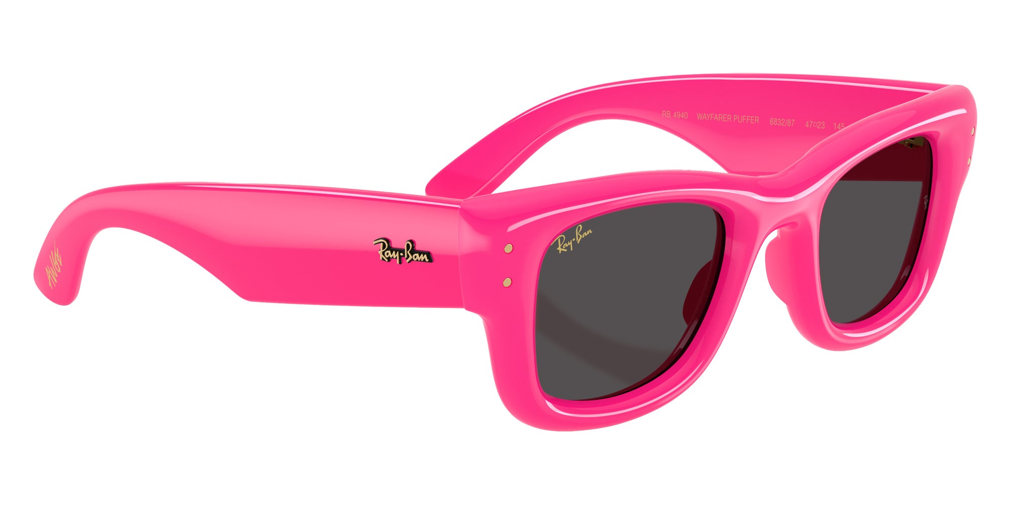 Ray-Ban RB4940 Wayfarer Puffer 683287 50 - Fuchsia #id:rb4940683287_s:120120