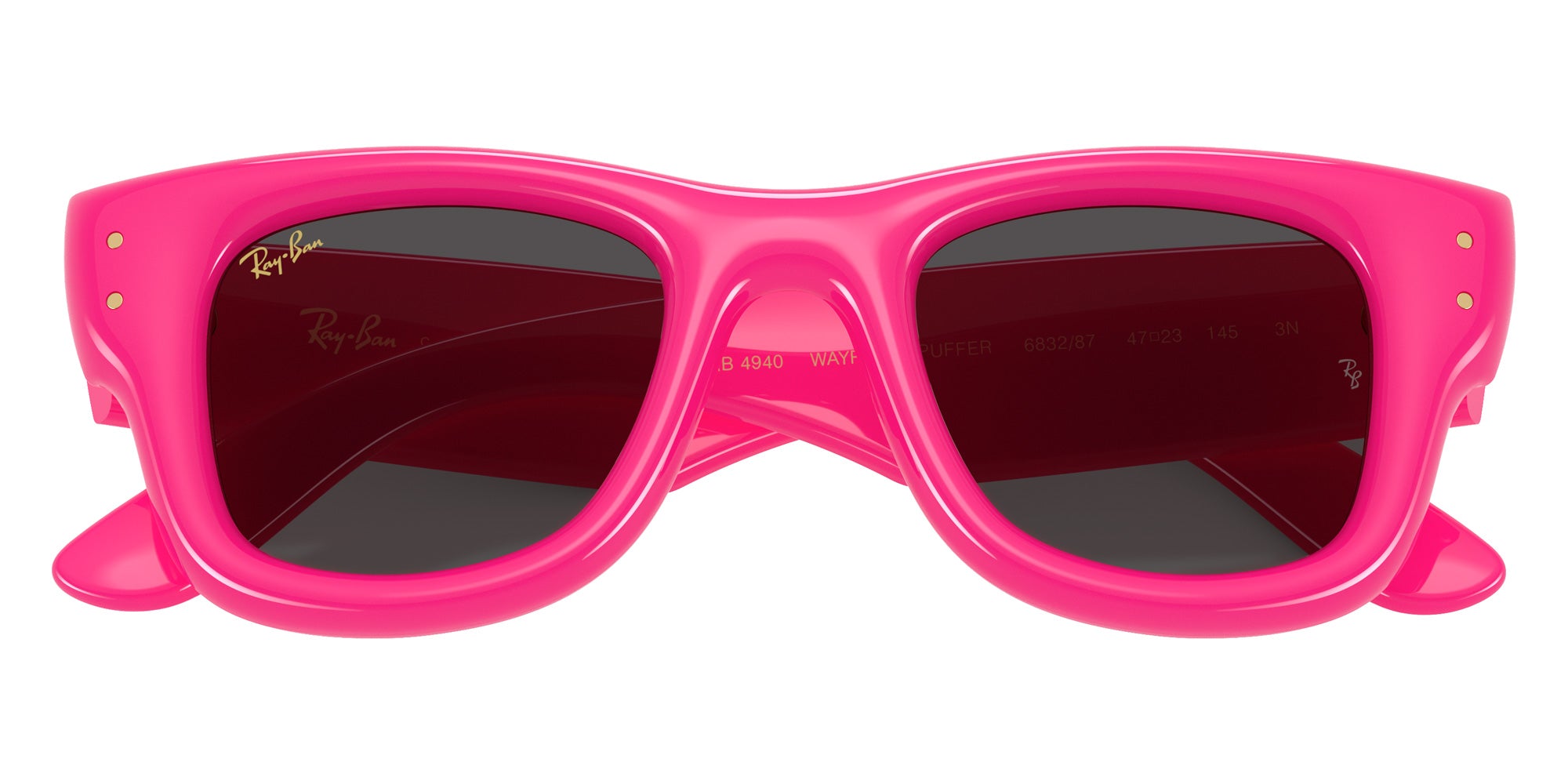 Ray-Ban RB4940 Wayfarer Puffer 683287 50 - Fuchsia #id:rb4940683287_s:120125
