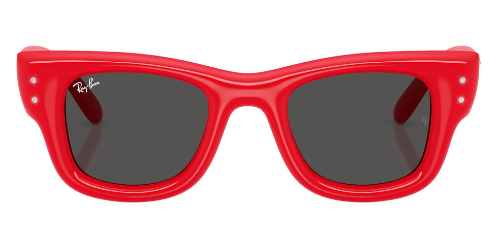 Ray-Ban RB4940B Wayfarer Puffer Crystal Edition�� 686187 47 - Red & Strass / Ultra Black #id:rb4940b686187_s:104100