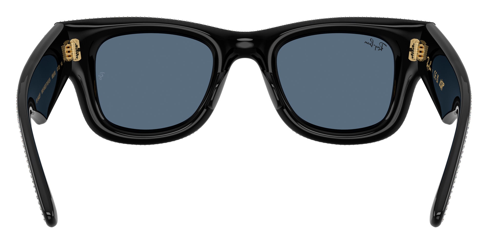 Ray-Ban RB4940BP Wayfarer Puffer Crystal Pav® Edition 686580 47 - Black #id:rb4940bp686580_s:100115
