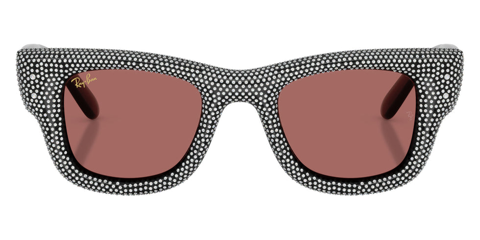 Ray-Ban RB4940BP Wayfarer Puffer Crystal Pav® Edition 686585 47 - Black #id:rb4940bp686585_s:102100