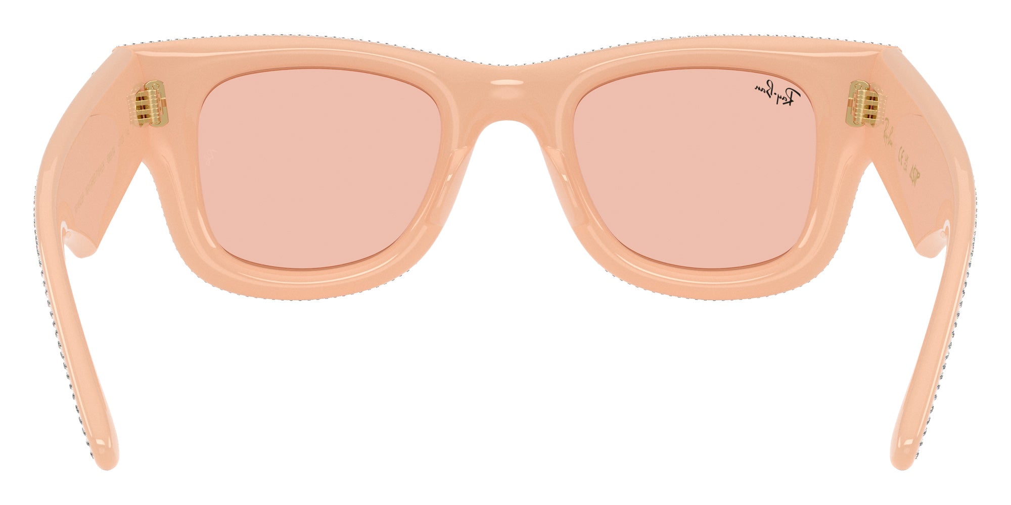 Ray-Ban RB4940BP Wayfarer Puffer Crystal Pav® Edition 688984 47 - Solid Nude #id:rb4940bp688984_s:104115